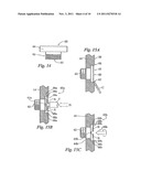 DEVICE AND METHOD FOR RESILIENTLY LOCKING A SCREW TO A PLATE diagram and image