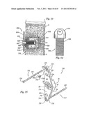 DEVICE AND METHOD FOR RESILIENTLY LOCKING A SCREW TO A PLATE diagram and image