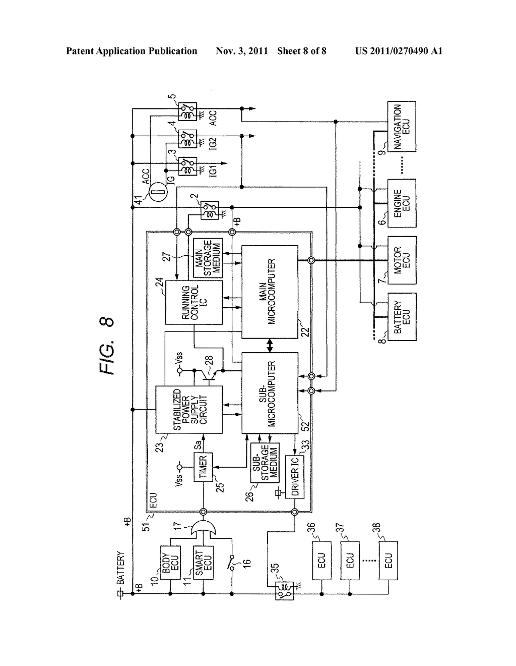 VEHICLE-USE ELECTRONIC CONTROL DEVICE - diagram, schematic, and image 09