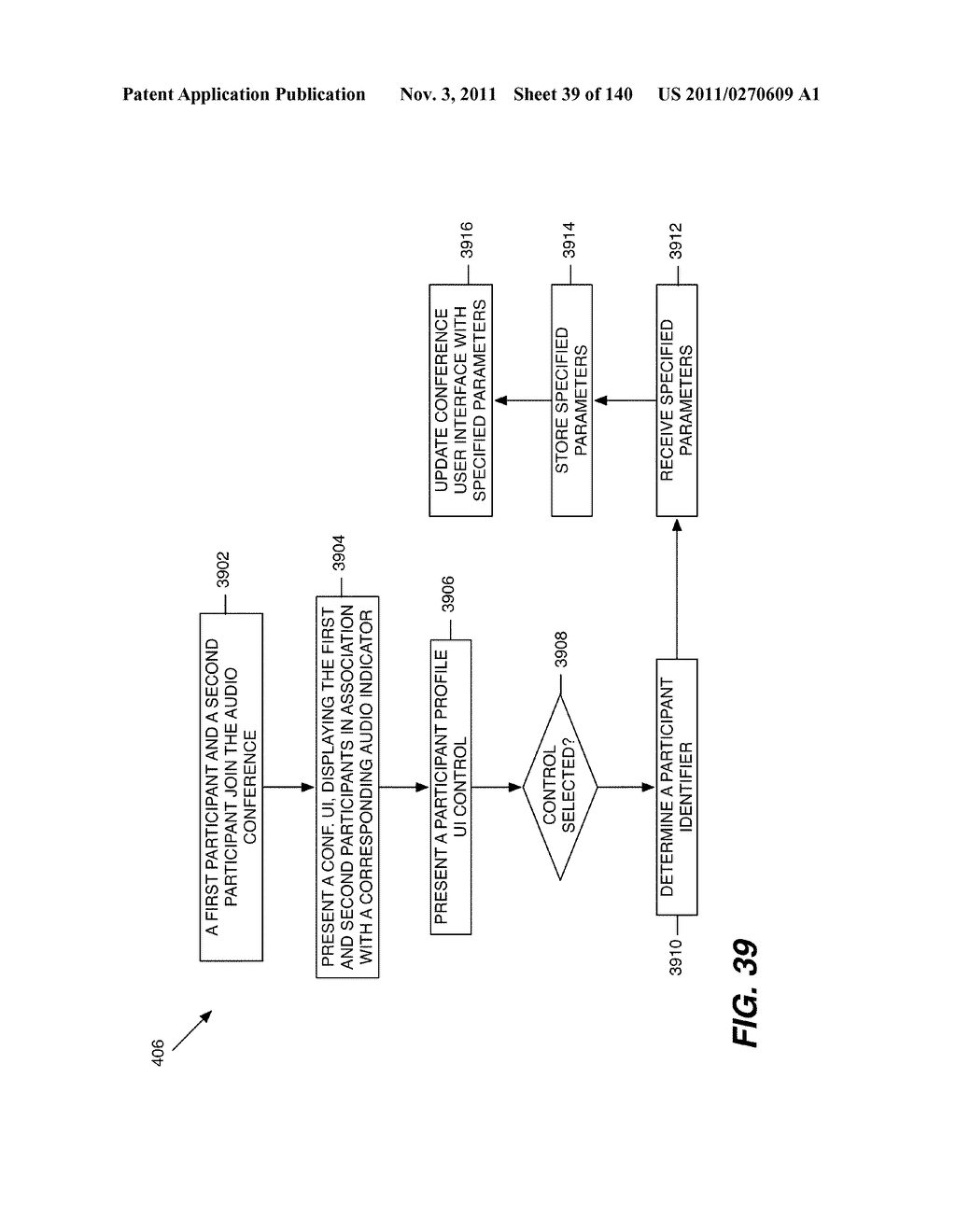 REAL-TIME SPEECH-TO-TEXT CONVERSION IN AN AUDIO CONFERENCE SESSION - diagram, schematic, and image 40