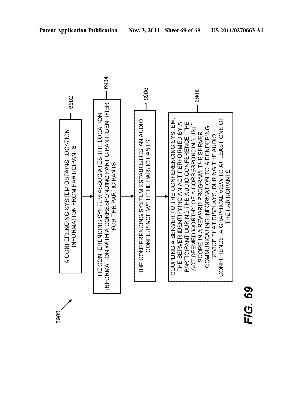 Location-Aware Conferencing With Participant Rewards - diagram, schematic, and image 70