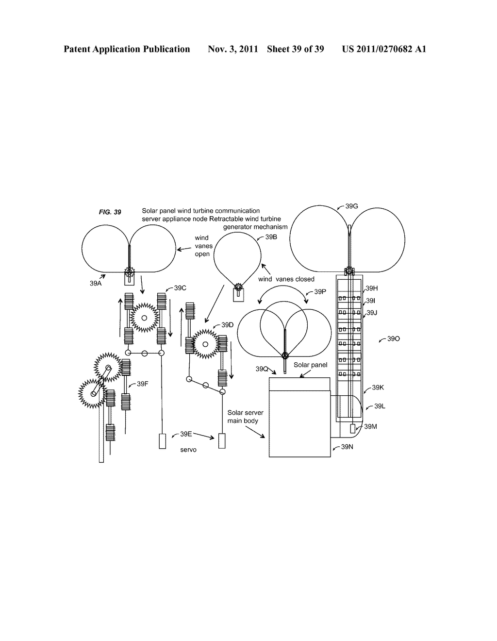 Solar panel wind turbine communication server network apparatus method and     mechanism - diagram, schematic, and image 40