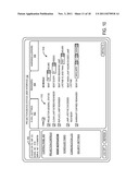 USER INTERFACE FOR PROJECTION DEVICE REMOTE CONTROL diagram and image