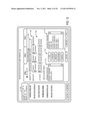 USER INTERFACE FOR PROJECTION DEVICE REMOTE CONTROL diagram and image