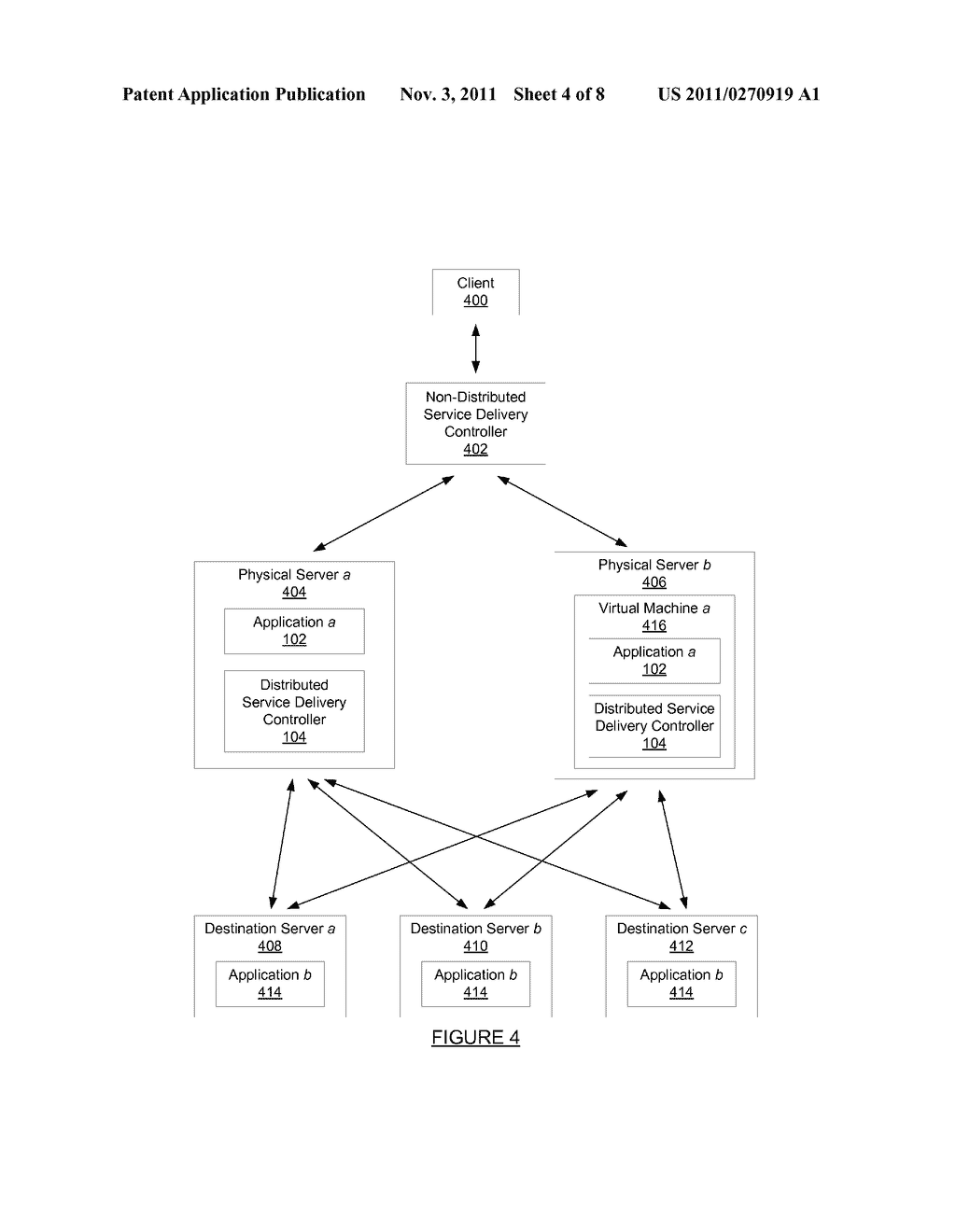 METHOD AND SYSTEM FOR PROCESSING A REQUEST SENT OVER A NETWORK - diagram, schematic, and image 05