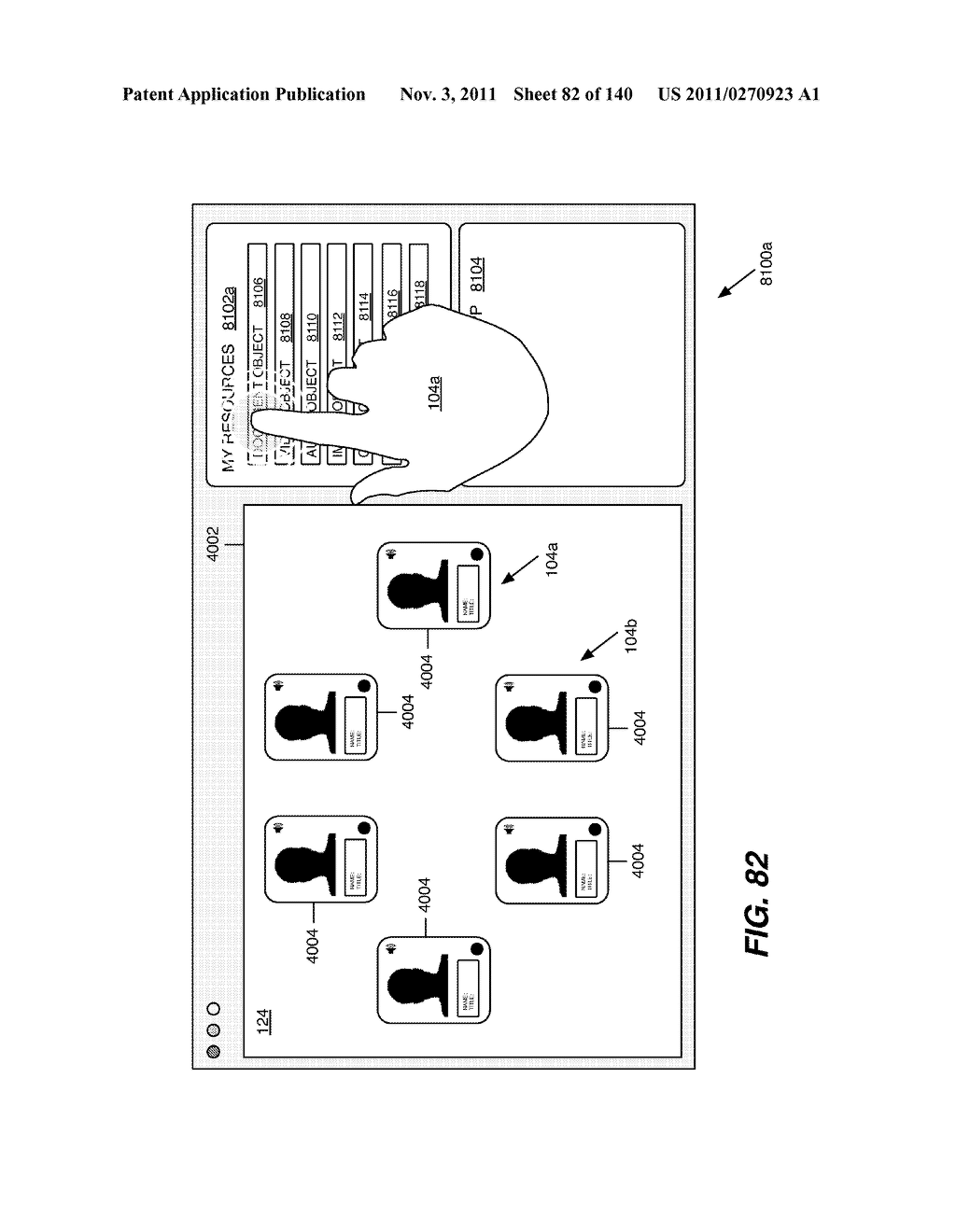 Sharing Social Networking Content in a Conference User Interface - diagram, schematic, and image 83