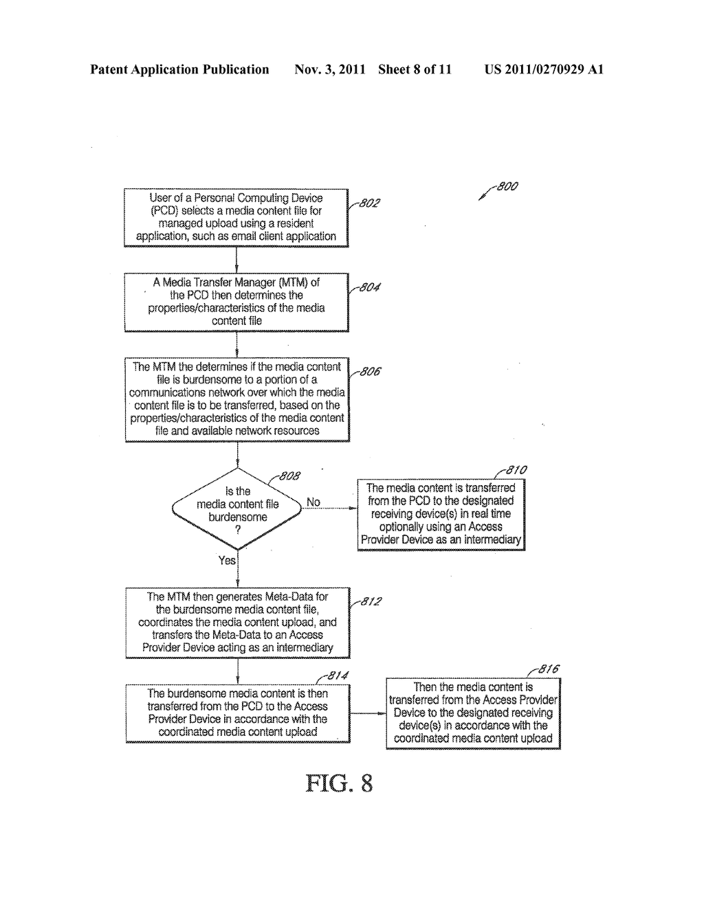 SYSTEMS AND METHODS FOR AUTOMATIC DETECTION AND COORDINATED DELIVERY OF     BURDENSOME MEDIA CONTENT - diagram, schematic, and image 09