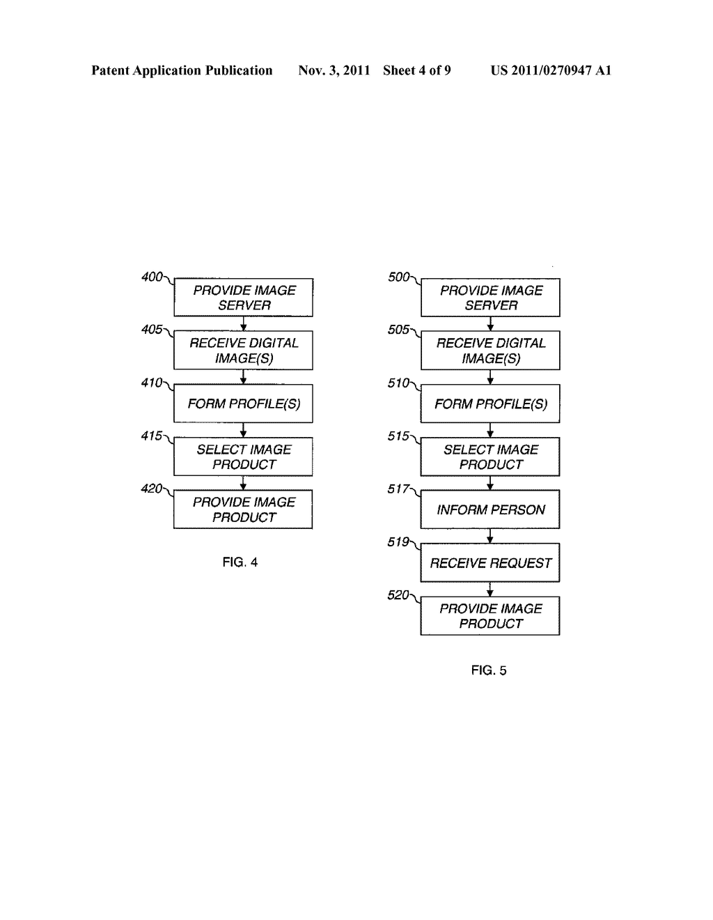 DIGITAL IMAGING METHOD EMPLOYING USER PERSONALIZATION AND IMAGE     UTILIZATION PROFILES - diagram, schematic, and image 05