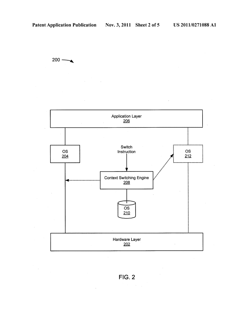 OPERATING SYSTEM CONTEXT SWITCHING - diagram, schematic, and image 03