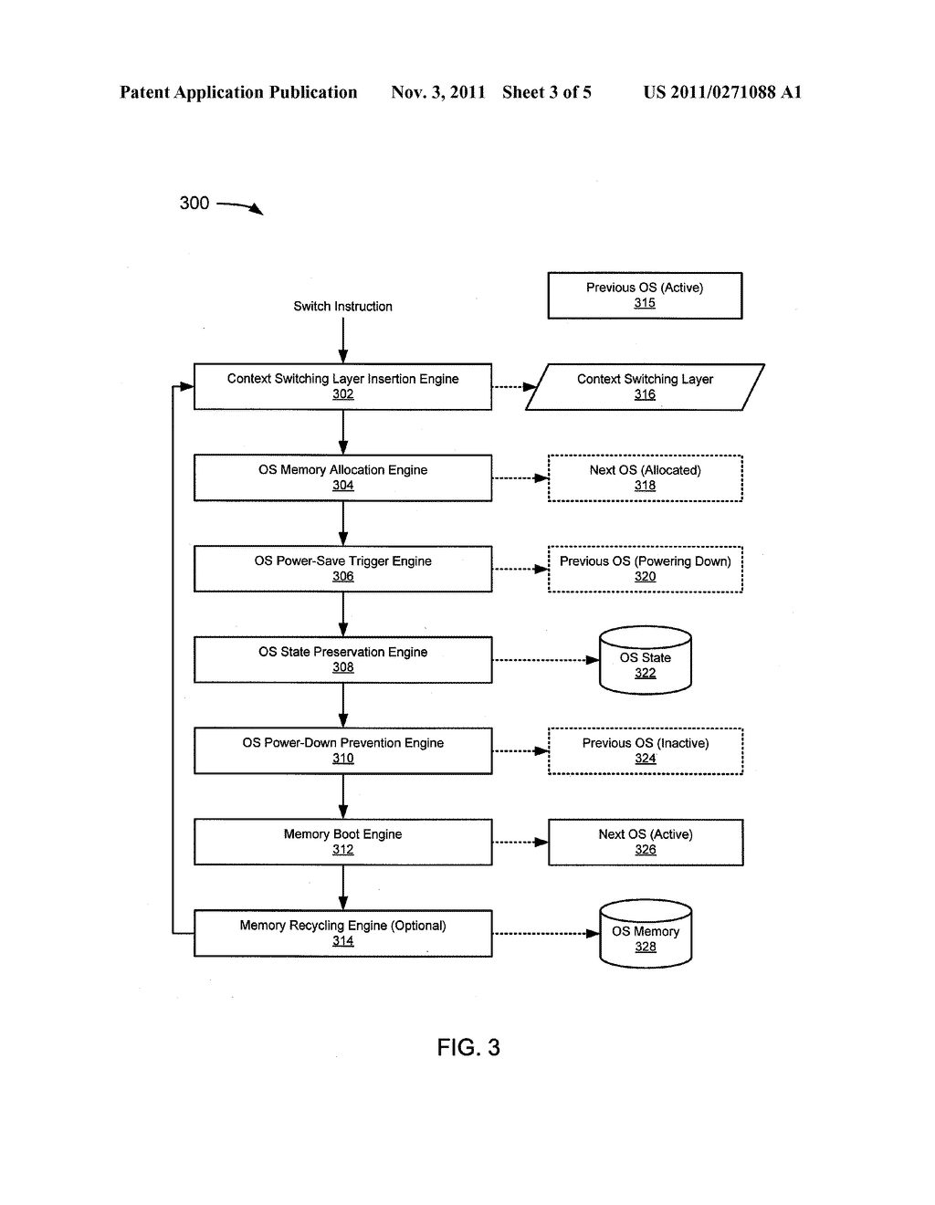 OPERATING SYSTEM CONTEXT SWITCHING - diagram, schematic, and image 04