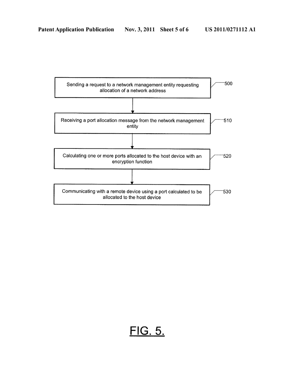 METHODS, APPARATUSES, AND COMPUTER PROGRAM PRODUCTS FOR FACILITATING     RANDOMIZED PORT ALLOCATION - diagram, schematic, and image 06