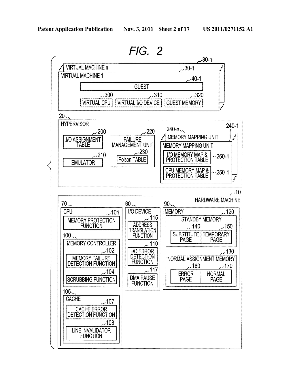 FAILURE MANAGEMENT METHOD AND COMPUTER - diagram, schematic, and image 03