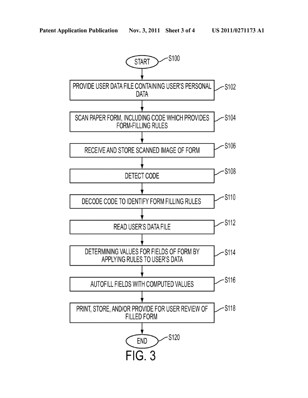 Method and apparatus for automatic filling of forms with data - diagram, schematic, and image 04