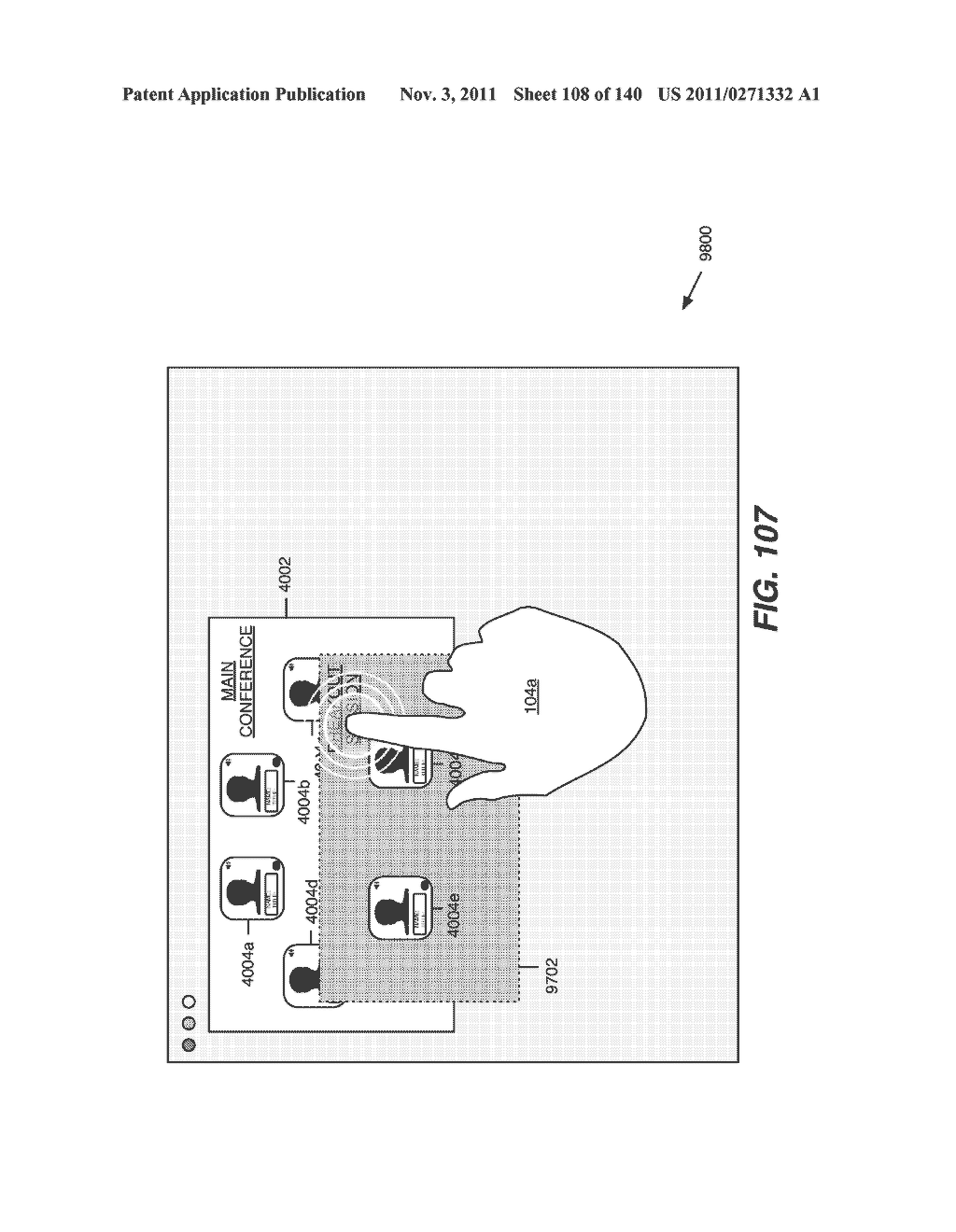 Participant Authentication via a Conference User Interface - diagram, schematic, and image 109