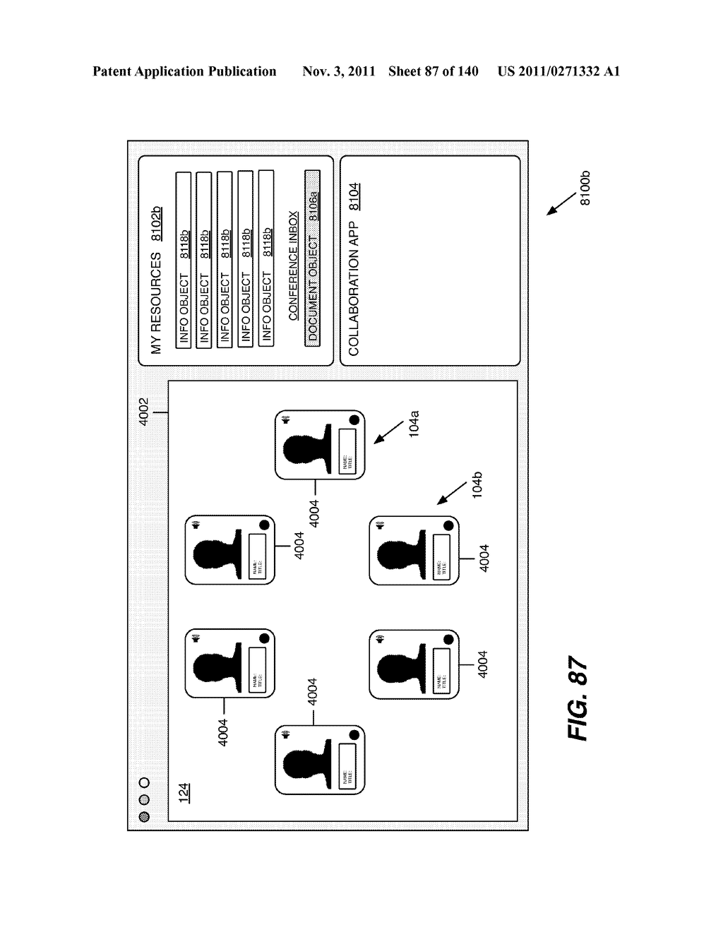 Participant Authentication via a Conference User Interface - diagram, schematic, and image 88