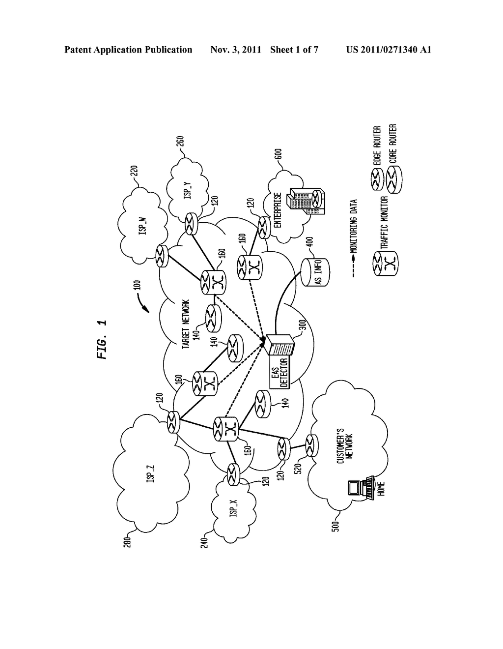METHOD AND APPARATUS FOR DETECTING SPOOFED NETWORK TRAFFIC - diagram, schematic, and image 02
