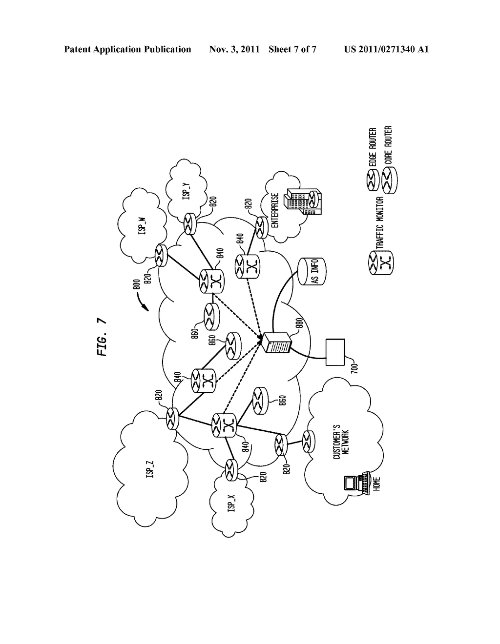 METHOD AND APPARATUS FOR DETECTING SPOOFED NETWORK TRAFFIC - diagram, schematic, and image 08