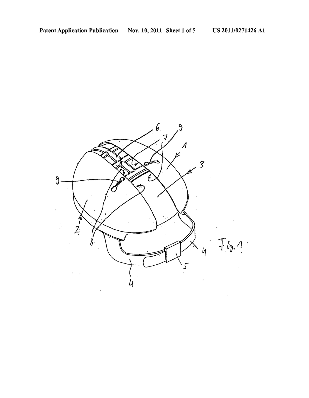 Industrial Impact Protection Helmet - diagram, schematic, and image 02