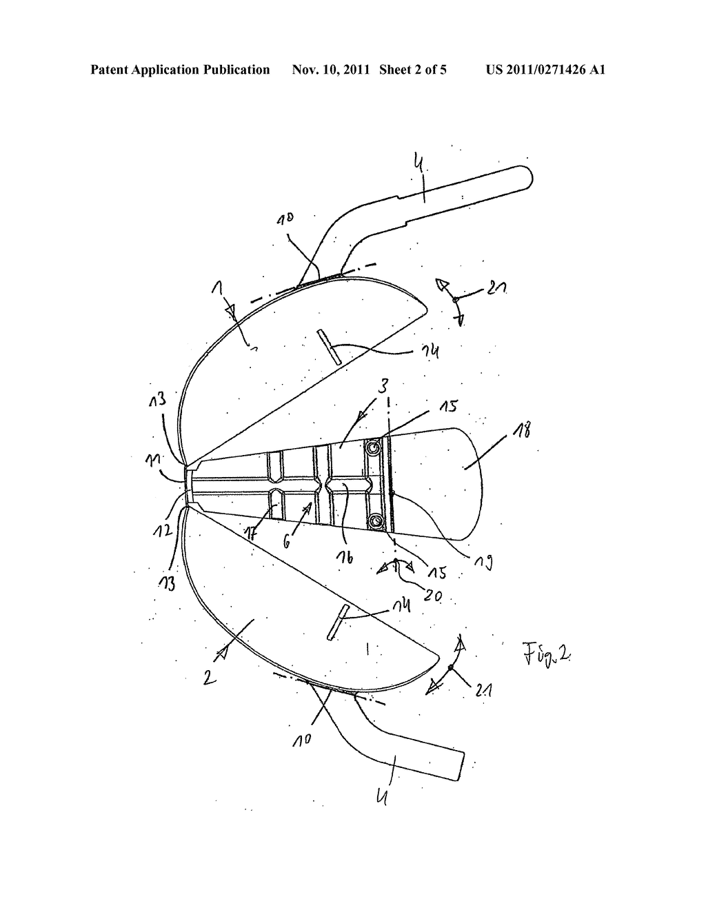 Industrial Impact Protection Helmet - diagram, schematic, and image 03