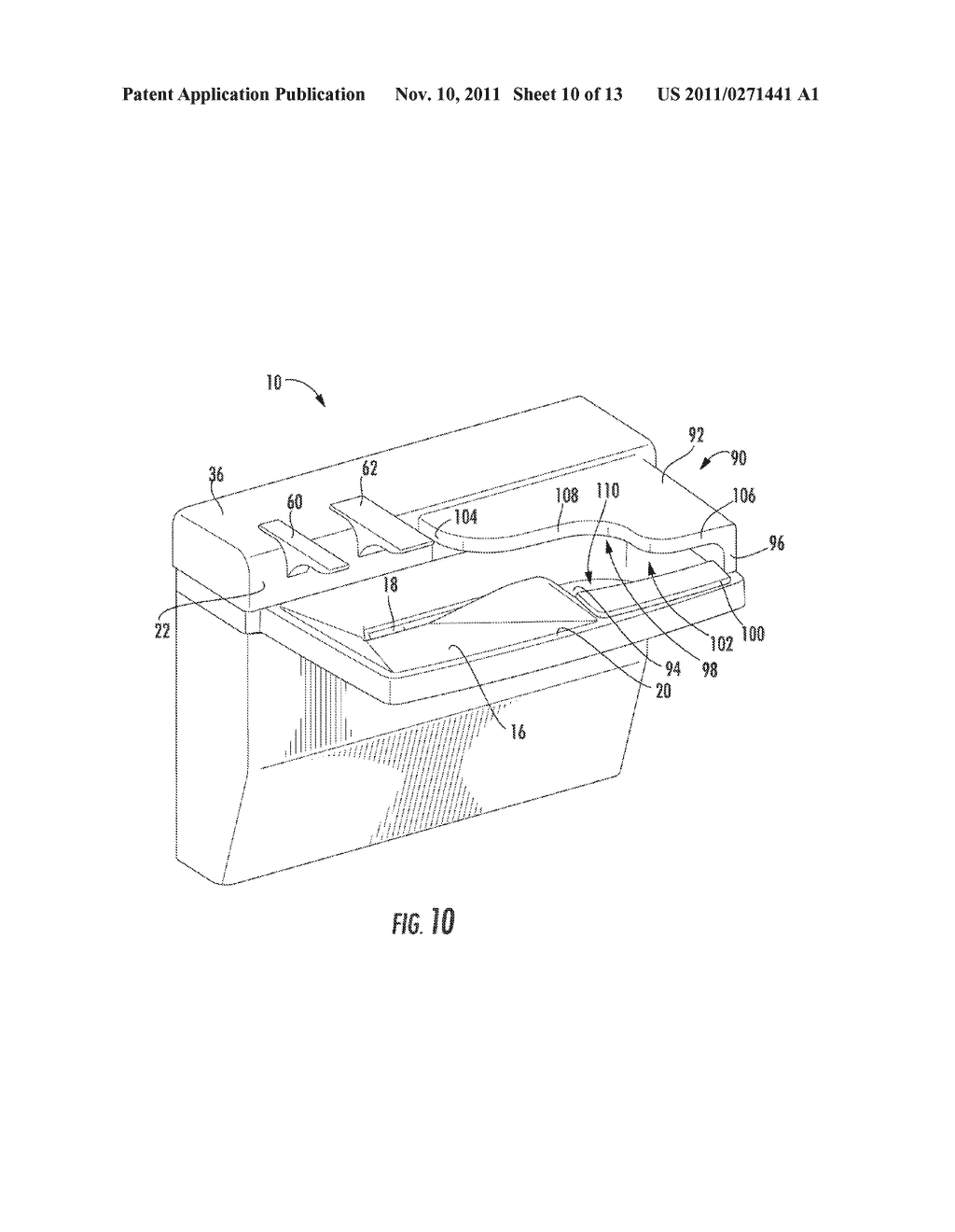 Lavatory System with Hand Dryer - diagram, schematic, and image 11