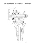 PLIERS FOR ESTABLISHING A SLIDING-SLEEVE CONNECTION diagram and image