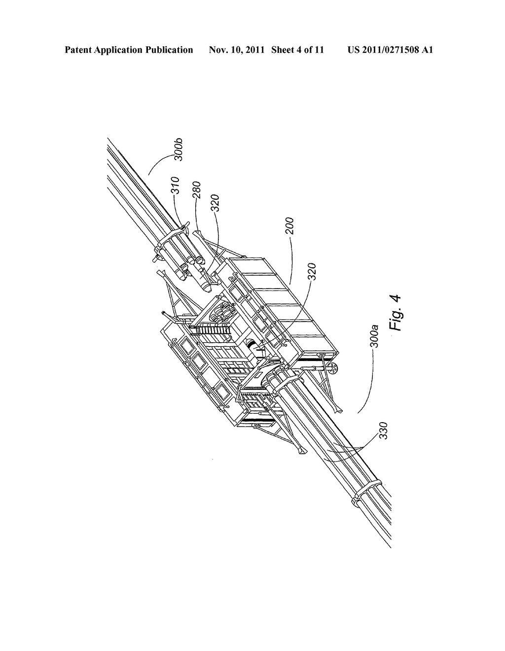 METHODS AND ASSOCIATED APPARATUS OF CONSTRUCTING AND INSTALLING RIGID     RISER STRUCTURES - diagram, schematic, and image 05