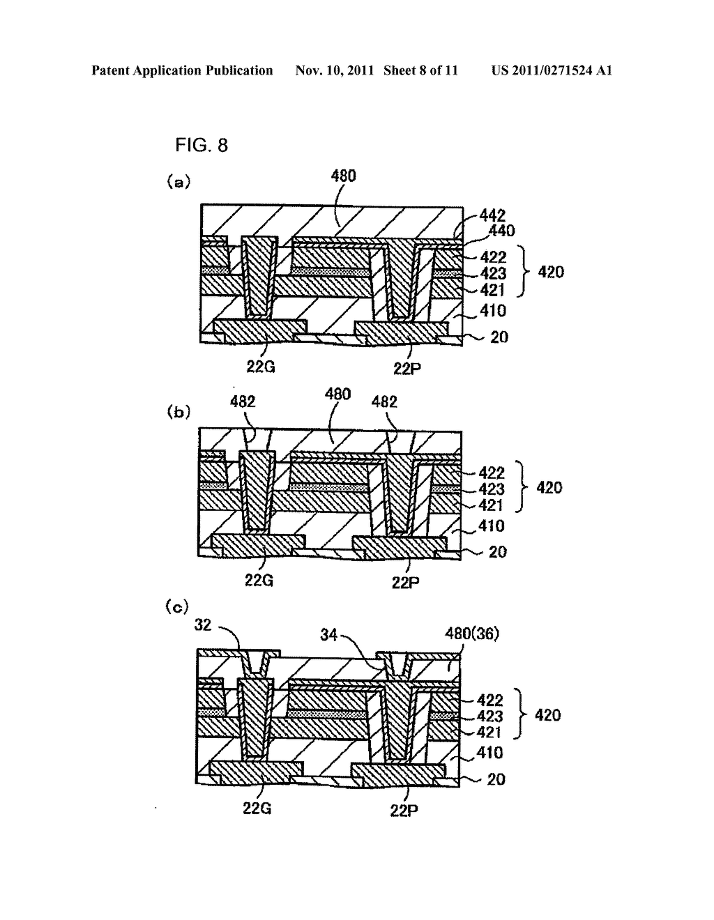 MULTILAYER PRINTED WIRING BOARD AND METHOD FOR MANUFACTURING THE SAME - diagram, schematic, and image 09