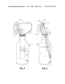 Bottle dryer using passive air collection diagram and image