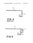 Stop bead for separating stucco material from a frame of a window or door diagram and image