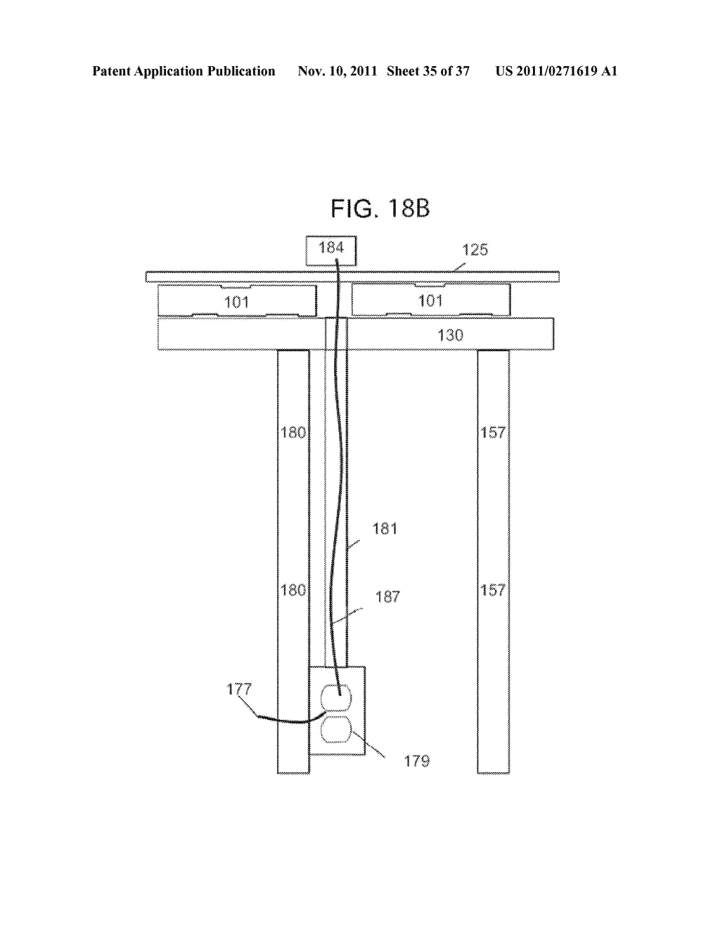 WALL ATTACHMENT SYSTEM COMPRISED OF A WOOD FASTENER AND METHOD INVOLVING     SUSPENSION - diagram, schematic, and image 36
