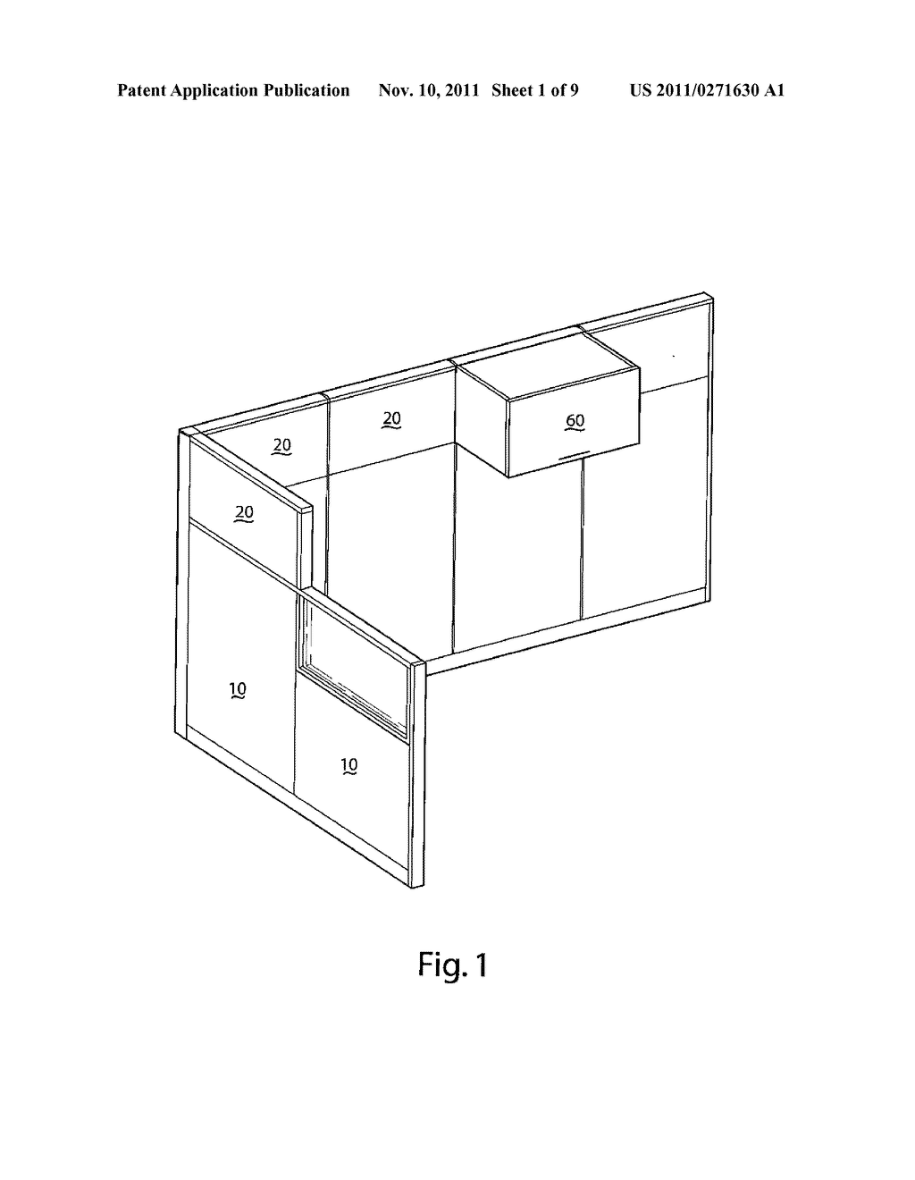 STACKABLE OFFICE PANELS - diagram, schematic, and image 02