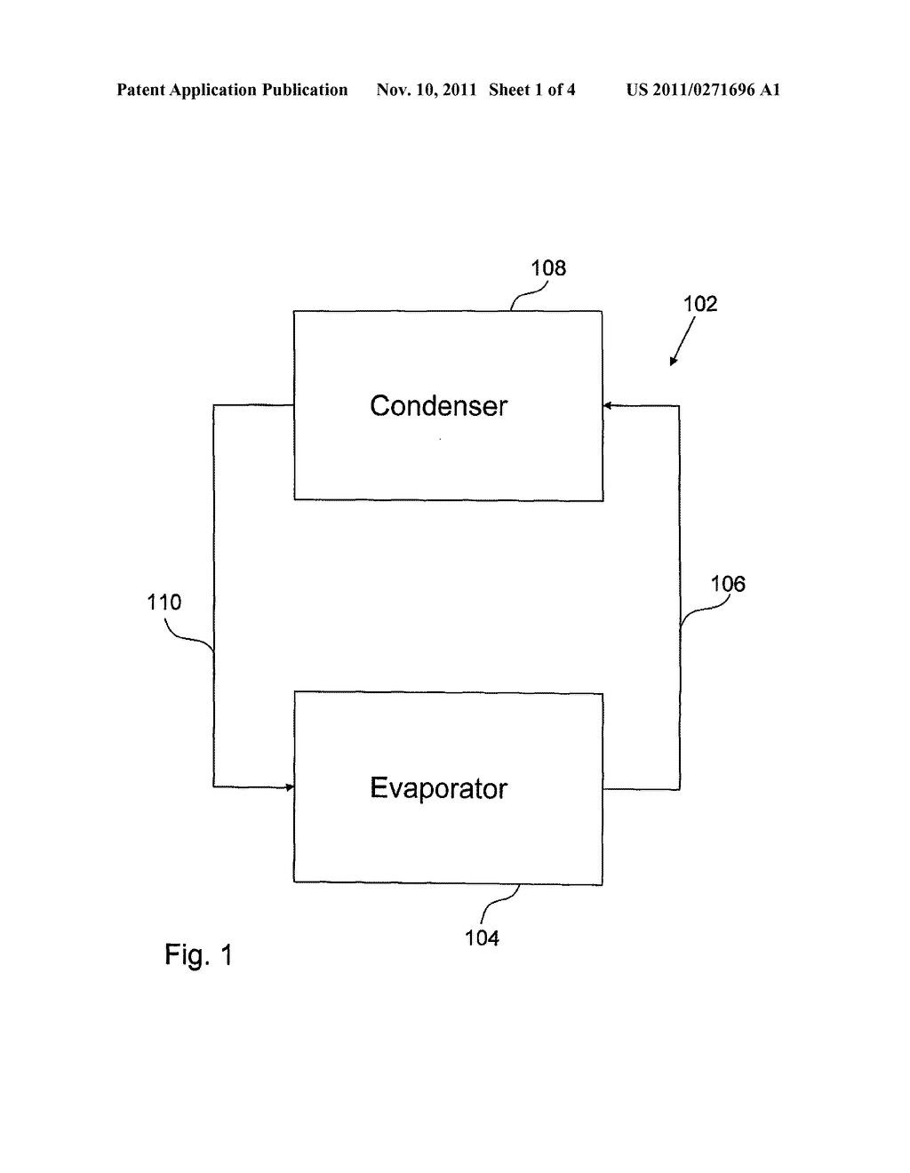 Heat Transfer Arrangement and Electronic Housing Comprising a Heat     Transfer Arrangement and Method of Controlling Heat Transfer - diagram, schematic, and image 02