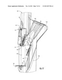 REFRIGERATOR WITH A WATER AND ICE DISPENSER HAVING AN IMPROVED ICE CHUTE     AIR SEAL diagram and image