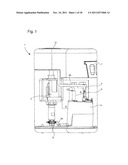 TRANSPORTABLE STAND-ALONE MACHINE FOR PREPARING A DRINK diagram and image