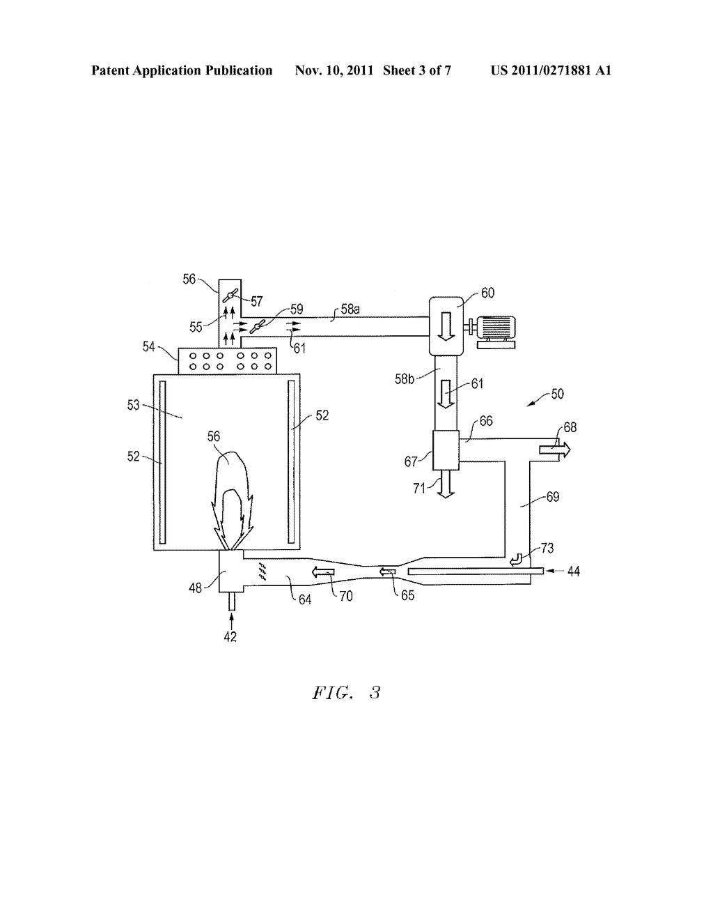 METHODS, COMPOSITIONS, AND BURNER SYSTEMS FOR REDUCING EMISSIONS OF CARBON     DIOXIDE GAS INTO THE ATMOSPHERE - diagram, schematic, and image 04