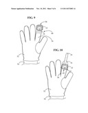 Glove Finger Cap and Method of Installing Same diagram and image
