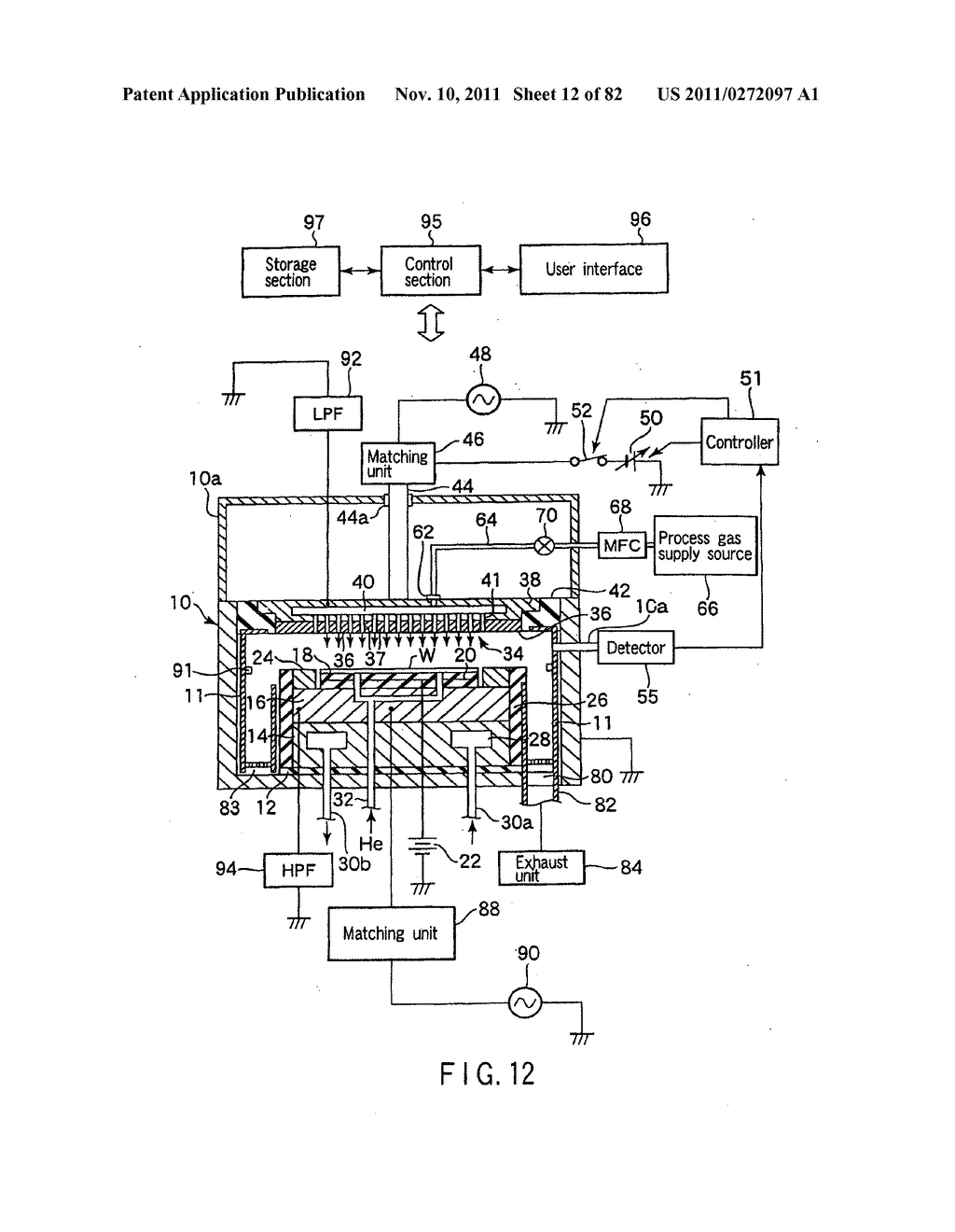 PLASMA PROCESSING APPARATUS AND METHOD - diagram, schematic, and image 13