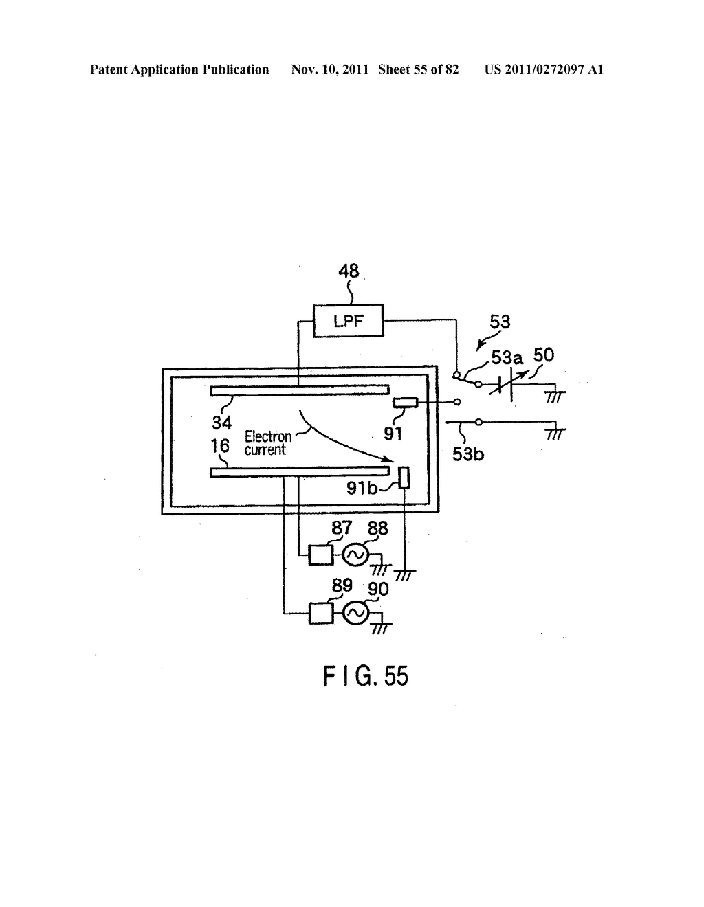 PLASMA PROCESSING APPARATUS AND METHOD - diagram, schematic, and image 56