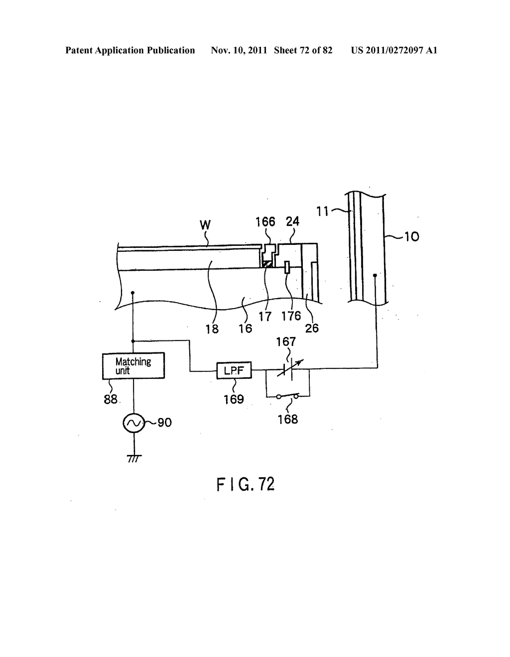 PLASMA PROCESSING APPARATUS AND METHOD - diagram, schematic, and image 73