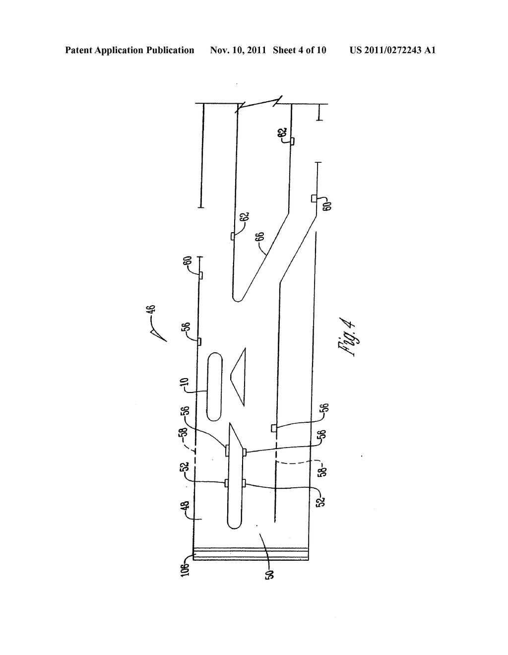 APPARATUS FOR TRANSPORTING FOOD PRODUCTS TO A LOADING HEAD - diagram, schematic, and image 05