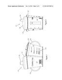 COMBINATION SPILL-PROOF DRINK CUP AND SPILL-PROOF FOOD CUP diagram and image