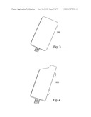 USB DEVICE HOLDER AND PRINTED MEDIUM SUPPORT CONTAINING THE SAME diagram and image