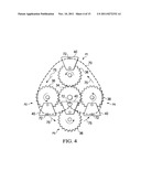 ASYMMETRIC PLANETARY DRIVE ASSEMBLY FOR USE IN SHAKERS diagram and image