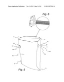 WASTE COLLECTION SYSTEM WITH BAG ASSEMBLY FORMED BY A SET OF DETACHABLE     BAGS diagram and image