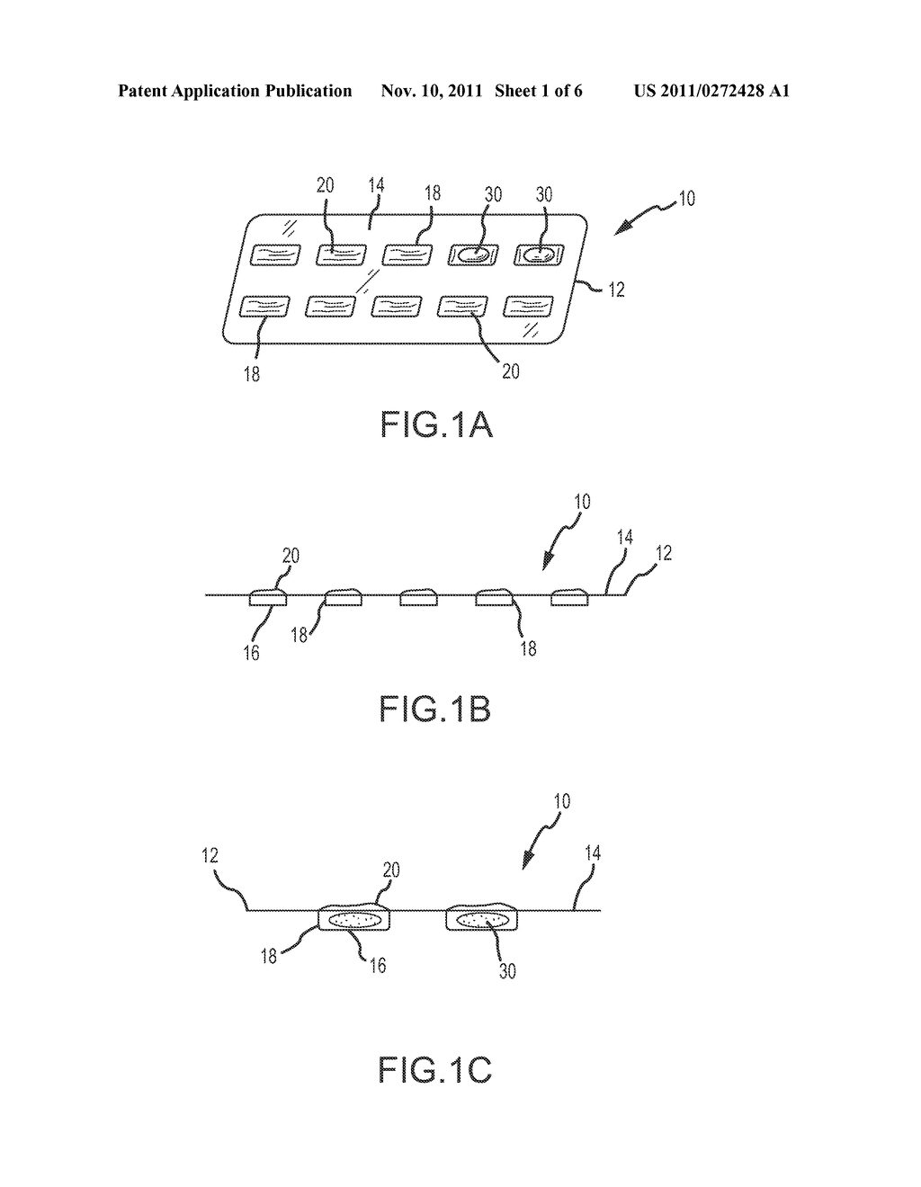METHOD AND APPARATUS FOR DISPOSAL OF A PHARMACEUTICAL PRODUCT BLISTER CARD - diagram, schematic, and image 02