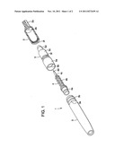 Discharge structure for a liquid container diagram and image