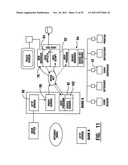 Automated banking machine that operates responsive to data bearing records diagram and image