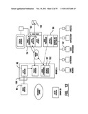 Automated banking machine that operates responsive to data bearing records diagram and image