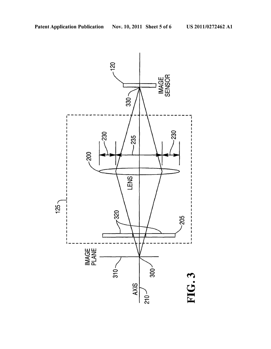 APPARATUS, SYSTEM AND METHOD FOR EXTENDING THE DEPTH OF FIELD OF AN     OPTICAL CODE SCANNER - diagram, schematic, and image 06