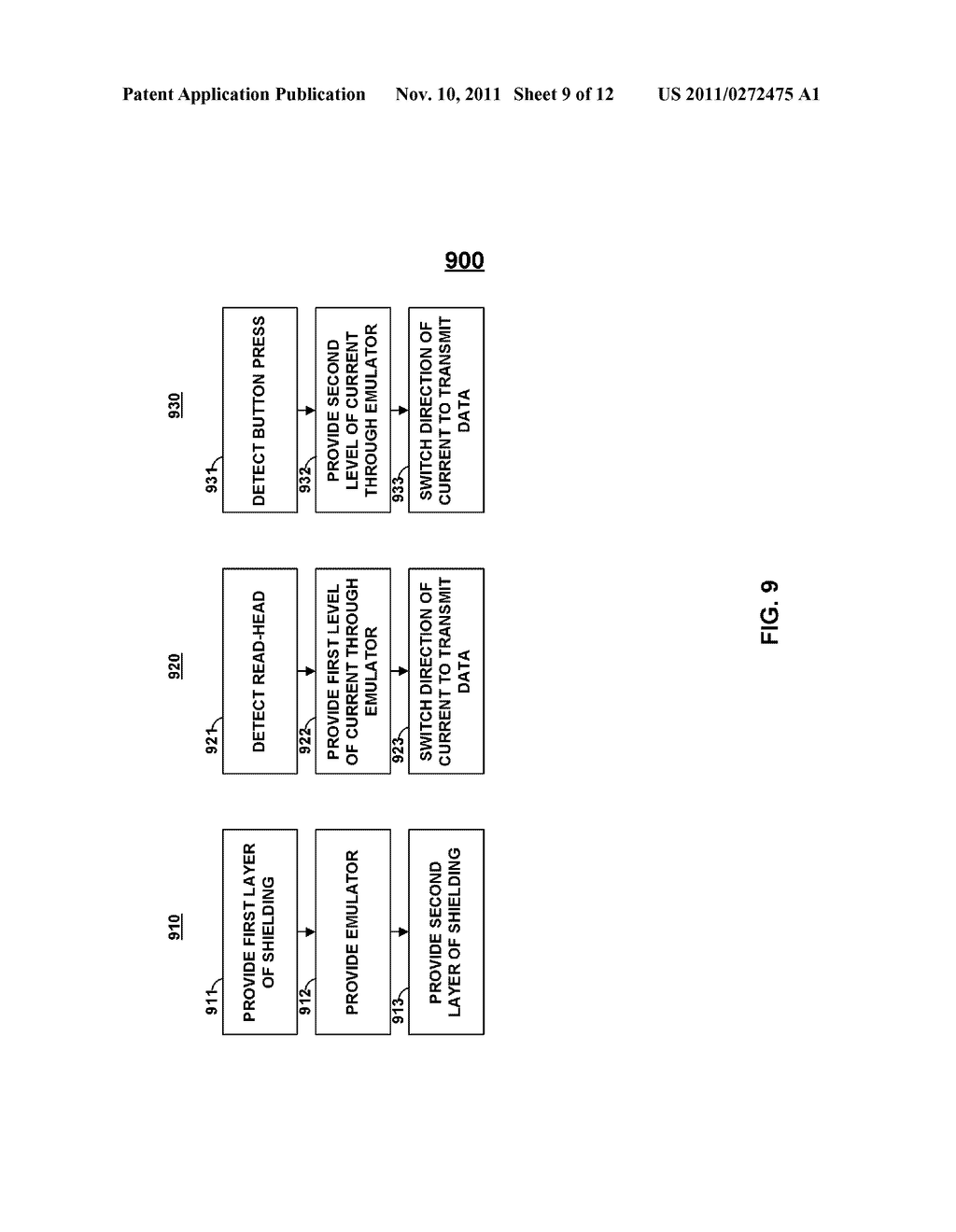 CARDS AND DEVICES WITH MULTIFUNCTION MAGNETIC EMULATORS AND METHODS FOR     USING SAME - diagram, schematic, and image 10